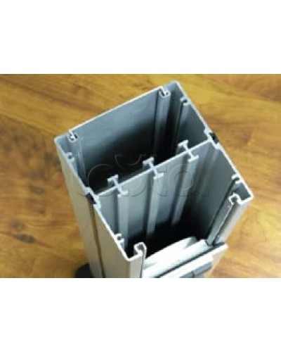 Колонна алюминевая под суппорт (двухсторонняя) 660мм Экопласт 70266 в Ессентуках Системы лючков и колонн Pintop.ru