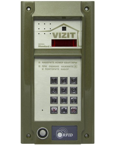Блок вызова домофона Vizit БВД-М202RTCP в Ессентуках Блоки вызова многоабонентные Pintop.ru