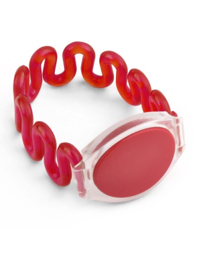 Браслет TS пружинный (красный) Tantos EM-Marine в Ессентуках Оптовые идентификаторы Pintop.ru