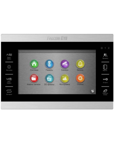 Видеодомофон Falcon Eye FE-70 ATLAS HD (Black) VZ в Ессентуках Абонентские видеоустройства Pintop.ru