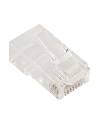 Коннектор RJ45 тип EZ, 8P8C, UTP, Cat.5e, универс, покрытие 50 микрон,100 шт LANMASTER (LAN-EZ45-8P8C/U5E-100) в Ессентуках Коннекторы и разъемы Pintop.ru