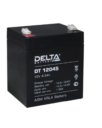 Аккумулятор свинцово-кислотный Delta DT 12045 в Ессентуках Электротехническое оборудование Pintop.ru