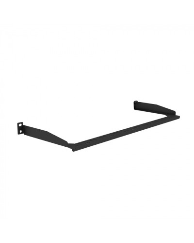 Горизонтальный заднийВ В кабельный органайзер глубиной 175мм, 19 RAL 9005 Cabeus (CO-PLB-1U-C04-MPO-BK) в Ессентуках Кабельные органайзеры Pintop.ru