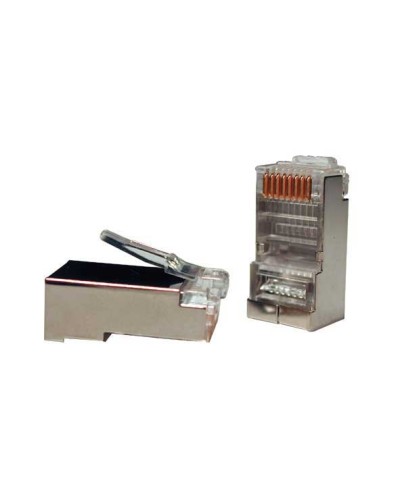 Разъем RJ-45 кат.5е под витую пару Cabeus 8P8C-SH в Ессентуках Коннекторы и разъемы Pintop.ru
