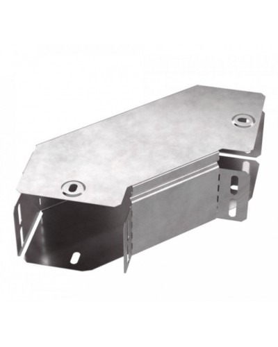 Угол горизонтальный 90 градусов с крышкой Стандарт 100х80 Промрукав (PR16.0412) в Ессентуках Аксессуары для кабель-канала Pintop.ru