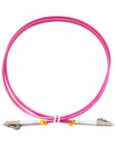 Шнур оптический duplex LC-LC 50/125 mm OM4 1,5м LSZH Cabeus FOP-50-OM4-LC-LC-1,5m в Ессентуках Патч-корды оптические Pintop.ru