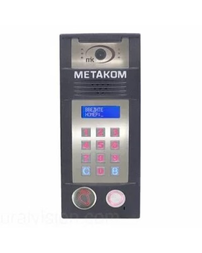 Многоабонентый антивандальный блок вызова со встроенной гибридной видеокамерой Метаком MК2018-TMRFGVH в Ессентуках Блоки вызова многоабонентные Pintop.ru