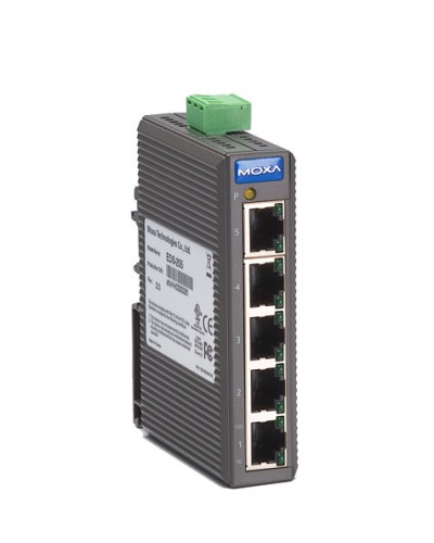 Коммутатор неуправляемый промышленный 5-портовый Moxa EDS-205 в Ессентуках Коммутаторы Pintop.ru