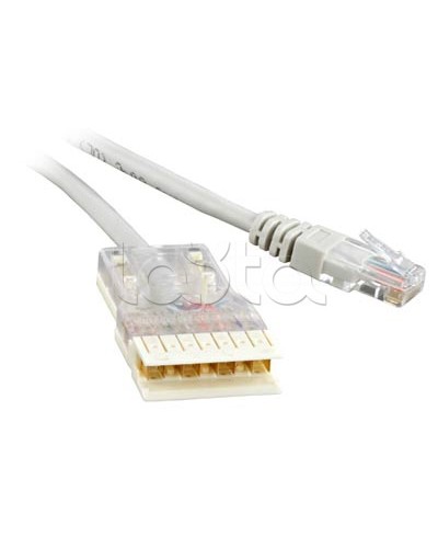 Патч-корд Hyperline PC-110-RJ45-4P-C5e-2M-LSZH-GY в Ессентуках Патчкорды (медные) Pintop.ru