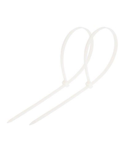 Стяжка нейлоновая неоткрывающаяся, безгалогенная (halogen free) 150x2.5мм, белая (100 шт) в Ессентуках Стяжки-хомуты Pintop.ru