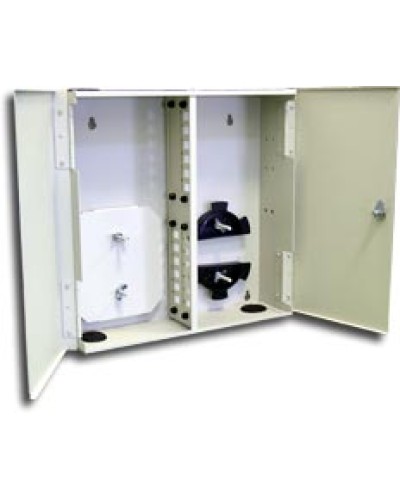 Кросс оптический, настенный, на 4 адаптерные панели LANMASTER LAN-FOB-WM-4H в Ессентуках Кросс оптический Pintop.ru