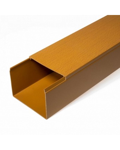 Кабель-канал бук 2-й замок 60х60 (24м/уп) Промрукав (PR.025443) в Ессентуках Огнестойкие кабельные линии Pintop.ru