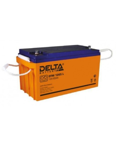 Аккумулятор свинцово-кислотный Delta DTM 1265 L в Ессентуках Электротехническое оборудование Pintop.ru