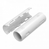 Муфта разборная d20 мм белая (70шт/840шт уп/кор) Промрукав (PR13.0418)