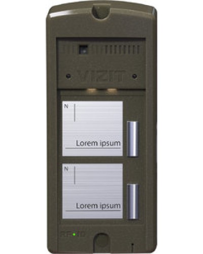 Панель вызова Vizit БВД-306FCP-2 в Ессентуках Многоабонентные устройства Pintop.ru