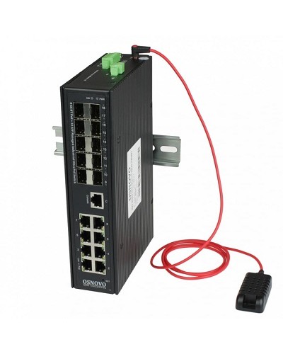 Коммутатор OSNOVO SW-808010/ILS(port 90W,720W) в Ессентуках Коммутаторы Pintop.ru