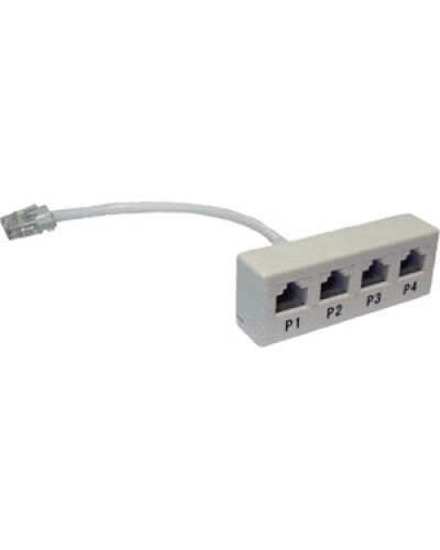 Y-адаптер 4 параллельных порта TWT TWT-Y-1P4 в Ессентуках Проходные адаптеры Pintop.ru