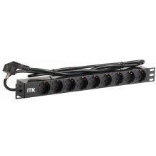 Блок розеток 9 розеток ITK PH22-9D1-P ITK PDU
