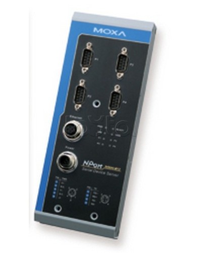 Сервер 4-портовый RS-232/422/485 в Ethernet Moxa NPort 5450AI-M12-T в Ессентуках Дополнительное оборудование для ОПС Pintop.ru