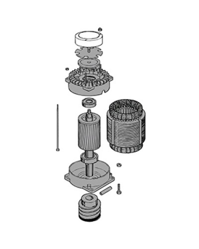 Электродвигатель C-BY Came 119RIC036 в Ессентуках Запчасти для шлагбаумов и автоматики Pintop.ru