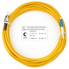 Шнур оптический simplex LC-FC 9/125 sm 15м LSZH Cabeus FOP(s)-9-LC-FC-15m