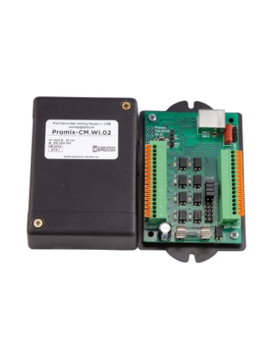 Контроллер коммутации управляемый по USB интерфейсу Promix-CM.WI.02 в Ессентуках Контроллеры Pintop.ru