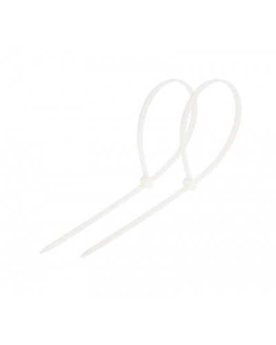 Стяжка нейлоновая неоткрывающаяся, безгалогенная (halogen free) 150x3.5мм, белая (100 шт) в Ессентуках Стяжки-хомуты Pintop.ru