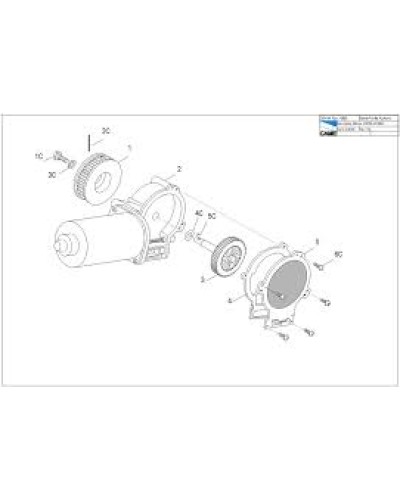 Моторедуктор RODEO Came 119RIP119 в Ессентуках Запчасти для шлагбаумов и автоматики Pintop.ru