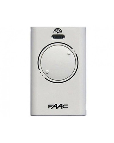 Брелок-передатчик 2-канальный Faac 787007 (белый) в Ессентуках Устройства радиоуправления для шлагбаумов и автоматики Pintop.ru