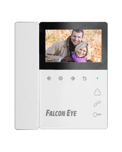 Монитор цветного видеодомофона с трубкой на магните Falcon Eye Lira в Ессентуках Вызывные видеопанели малоабонентные Pintop.ru