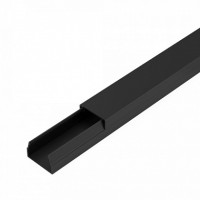 Кабель-канал черный 2-й замок в п/э 15х10 мм (144 м/уп) Промрукав (PR03.0209)