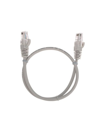 Патч-корд U/UTP, CAT 5e, RJ45-RJ45, 26AWG, LSZH, серый, 0,5м REXANT 02-0100-05 в Ессентуках Патчкорды (медные) Pintop.ru