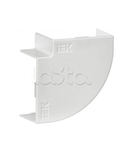 Поворот на 90 гр. КМП 80x40 (4 шт./комп.) IEK (CKMP10D-P-080-040-K01-R) в Ессентуках Аксессуары для кабель-канала Pintop.ru