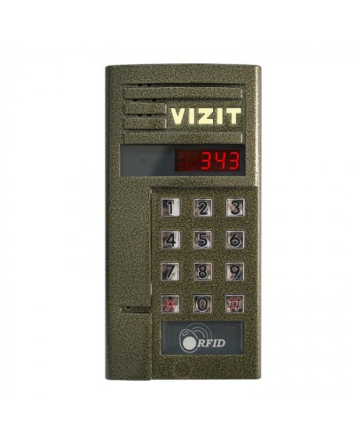 Блок вызова домофона Vizit БВД-343R в Ессентуках Блоки вызова многоабонентные Pintop.ru