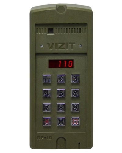 Блок вызова до 100 абонентов Vizit БВД-SM110FCP в Ессентуках Блоки вызова многоабонентные Pintop.ru