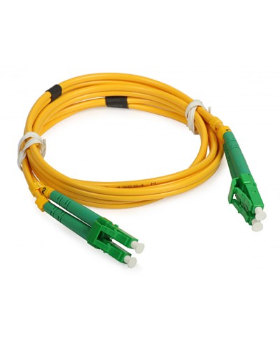 Шнур оптический duplex LC/APC-LC/APC 9/125 sm 3м LSZH Cabeus FOP(d)-9-LC/APC-LC/APC-3m в Ессентуках Патч-корды оптические Pintop.ru
