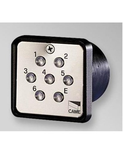 Клавиатура кодонаборная 7-кнопочная, встраиваемая Came 001S6000 в Ессентуках Запчасти для шлагбаумов и автоматики Pintop.ru