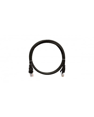 Шнур коммутационный 2хRJ45/8P8C, U/UTP, 4 пары, Кат.5е, PVC, черный (0,3м) NIKOMAX NMC-PC4UD55B-003-BK в Ессентуках Патчкорды (медные) Pintop.ru