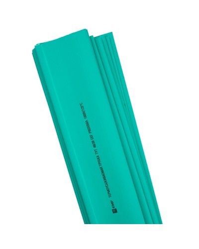 Термоусаживаемая трубка ТУТ нг 25/12,5 зеленая в отрезках по 1м EKF PROxima (tut-25-j-1m) в Ессентуках Аксессуары для кабель-канала Pintop.ru