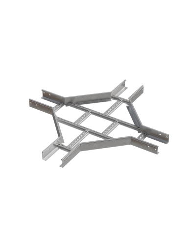 Х-разветвитель лестничный 80х300х1,2 мм N КМ-профиль (LXD80-300-1.2 N) в Ессентуках Аксессуары для лотков Pintop.ru