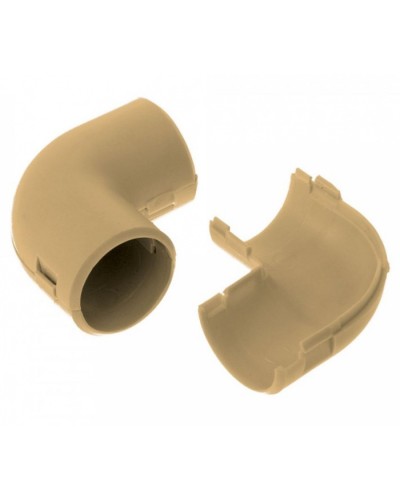 Соединитель угловой разборный сосна д32 (30шт/300шт уп/кор) Промрукав (PR13.0282) в Ессентуках Повороты, муфты, тройники Pintop.ru