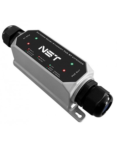 Уличный Ultra PoE удлинитель Gigabit Ethernet до 250м на 1 порт NST NS-EX-1GP/W в Ессентуках Дополнительное оборудование для сетей Pintop.ru
