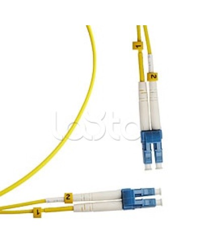 Шнур оптический SM 9/125 duplex LC/LC (15 м) Cabeus FOP(D)-9-LC-LC-15M в Ессентуках Патч-корды оптические Pintop.ru