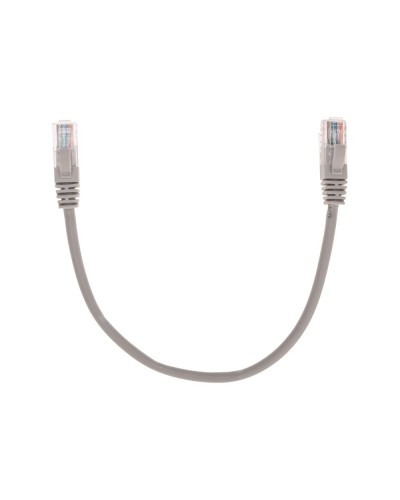 Патч-корд U/UTP, CAT 5e, RJ45-RJ45, 26AWG, LSZH, серый, 0,3м REXANT 02-0100-03 в Ессентуках Патчкорды (медные) Pintop.ru