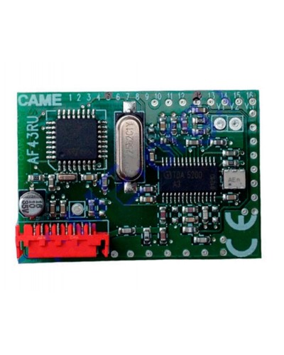 Плата радиоприемника встраиваемая Came 001AF43RU в Ессентуках Устройства радиоуправления для шлагбаумов и автоматики Pintop.ru