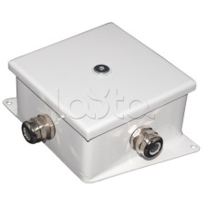 Коробка монтажная огнестойкая Гефест КМ-О (2к*10,0)-IP66-120х120, семь вводов