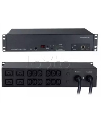 Блок распределения питания Hyperline ATS-R-228H1622-Intelligent в Ессентуках Блоки розеток Pintop.ru