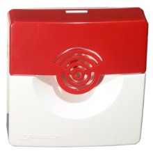 Оповещатель звуковой ОПОП 2-35 12В (корпус бело/красный)