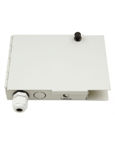 Бокс оптический настенный 19 на 4 ST/FC порта Cabeus JJT-4-ST в Ессентуках Кросс оптический Pintop.ru