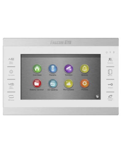 Видеодомофон Falcon Eye FE-70 ATLAS HD (White) XL в Ессентуках Абонентские видеоустройства Pintop.ru
